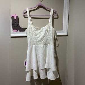 Macy's‎ Ivory Lace Dress
